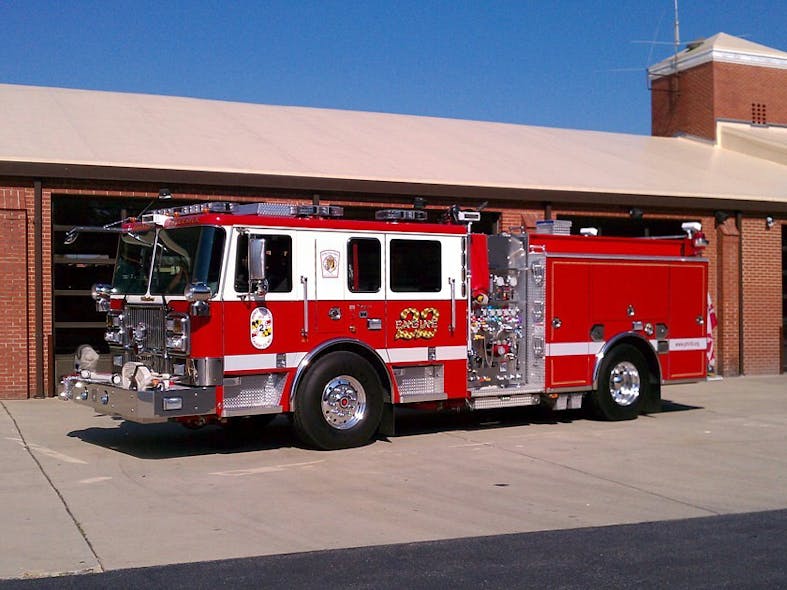 Prince Frederick, MD, Engine 22 Firehouse