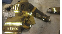 Chief Brian Hauss credits his personal protective equipment (PPE) with saving his life: &apos;If I had not properly donned my turnout gear, I would most likely still be undergoing surgeries and evaluations for my burns. My gear saved my life.&apos;
