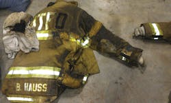 Chief Brian Hauss credits his personal protective equipment (PPE) with saving his life: &apos;If I had not properly donned my turnout gear, I would most likely still be undergoing surgeries and evaluations for my burns. My gear saved my life.&apos;