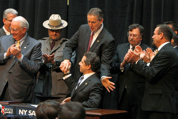 Penalty for killers of N.Y. responders increased.