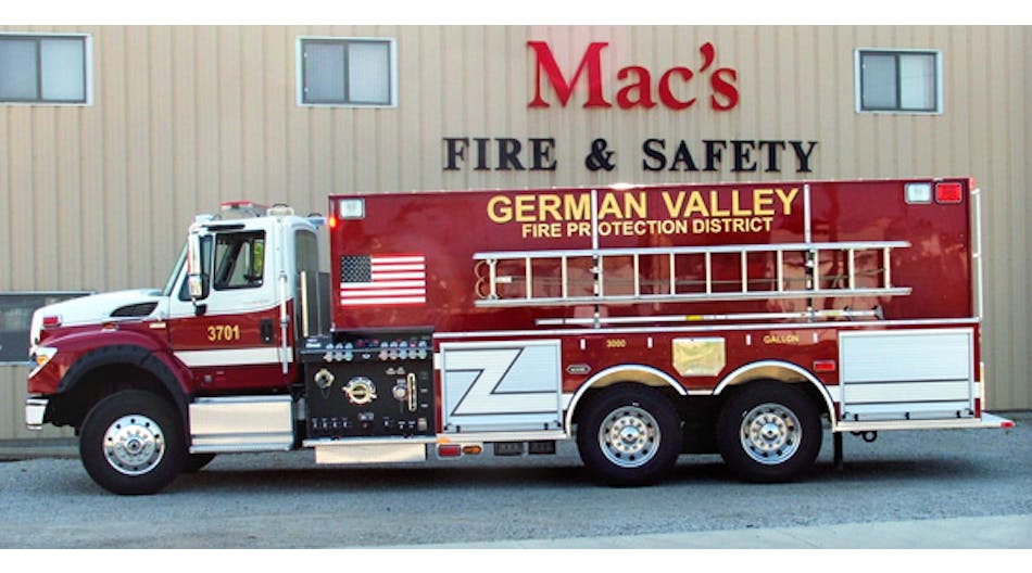 German Valley Kme Fire Pumper