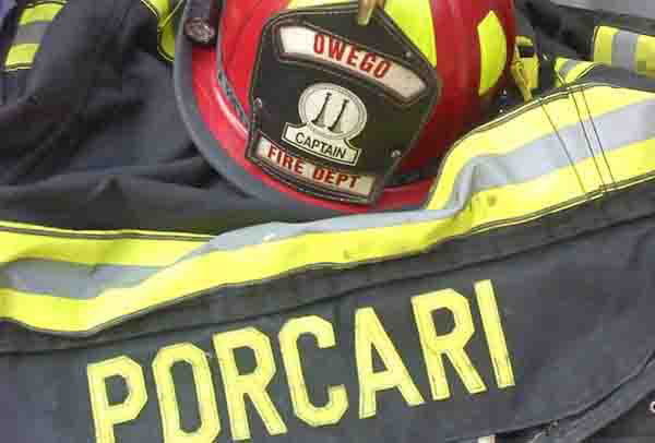 This photo has been circulating on Facebook in honor of fallen firefighter Matthew Porcari.