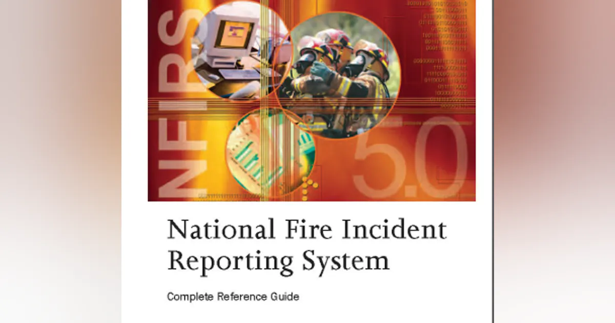 Nfirs Completed Example Firehouse Weekly Drill 107 - National Fire Incident Reporting System ...