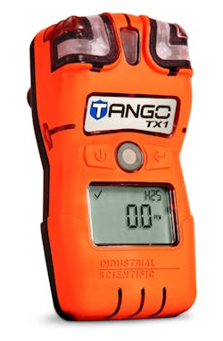 Industrial Scientific's Tango TX1 single gas monitor Industrial Scientific's Tango TX1 single gas monitor
