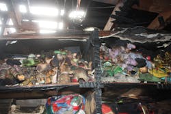 Firefighters can encountered a number of challenges inside of hoarder homes. Firefighters can encountered a number of challenges inside of hoarder homes.