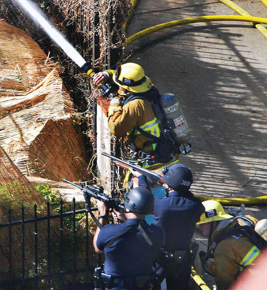 Firefighters and police officers need to work together during shooting incidents.