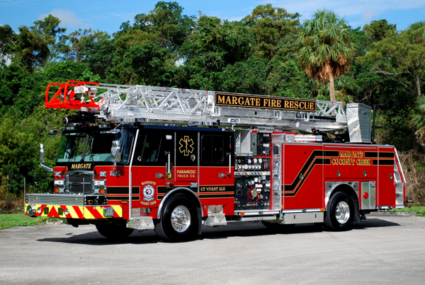 Showcase Margate Coconut Creek, Fla., Quint 58 Firehouse