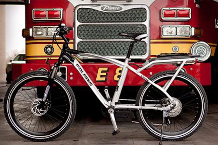 polaris introduces electric bikes for first responders firehouse polaris introduces electric bikes for