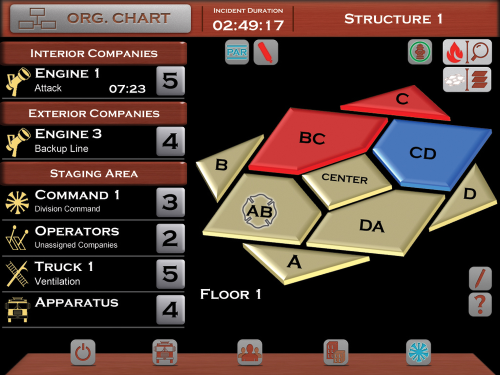 Command Page Floor View