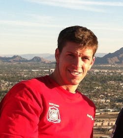 Firefighter Bradley Harper Firefighter Bradley Harper