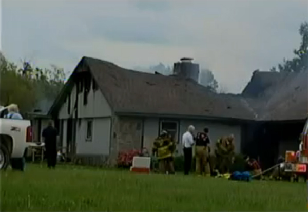 Fire destroys Creek County Oklahoma Home Firehouse