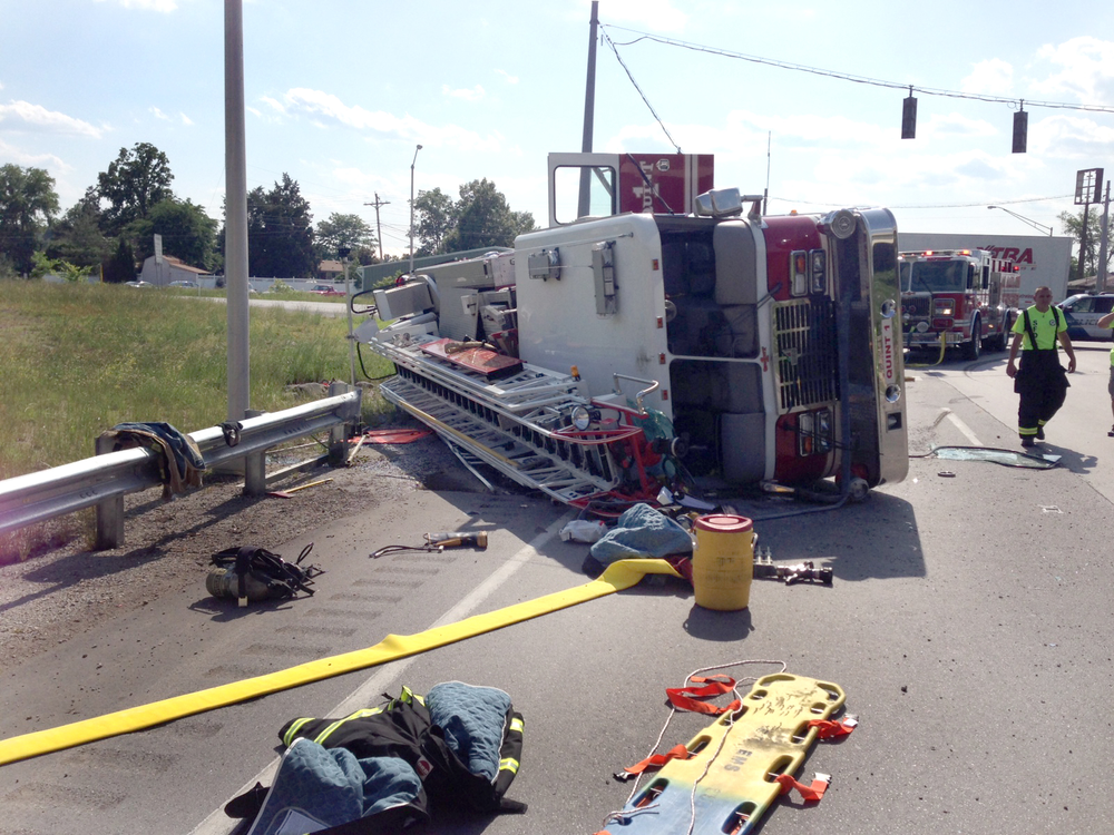 This quint rolled over in Kentucky.