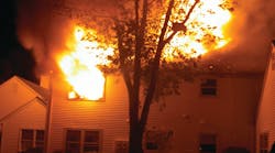 Photo 1 - To be effective on the fireground, a fire officer must have a sound understanding of building construction and fire behavior.