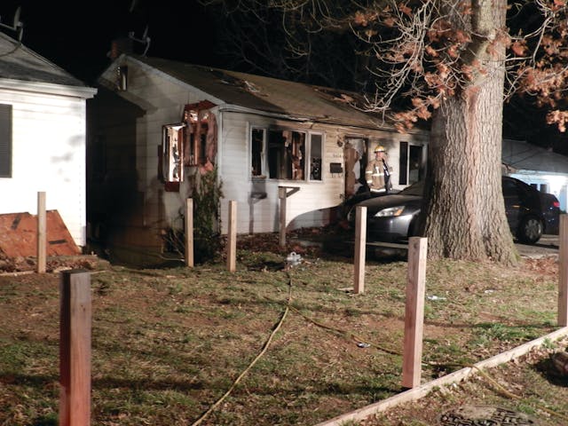 Seven firefighters were injured during firefighting operations at this single-family dwelling in Prince George&rsquo;s County, MD.