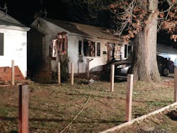 Seven firefighters were injured during firefighting operations at this single-family dwelling in Prince George’s County, MD. Seven firefighters were injured during firefighting operations at this single-family dwelling in Prince George’s County, MD.