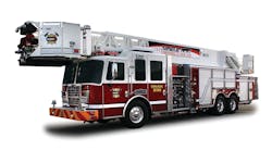 KME has introduced the 102-foot AerialCat Platform KME has introduced the 102-foot AerialCat Platform