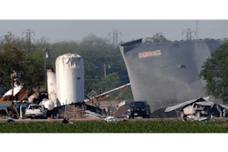 Law enforcement personnel patrol the scene Saturday, April 20, 2013, three days after an explosion at a fertilizer plant in West, Texas. Law enforcement personnel patrol the scene Saturday, April 20, 2013, three days after an explosion at a fertilizer plant in West, Texas.