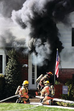 Determining the route ahead of the attack line's advance can have a major impact on a hose team's ability to quickly and safely extinguish a fire. Determining the route ahead of the attack line's advance can have a major impact on a hose team's ability to quickly and safely extinguish a fire.