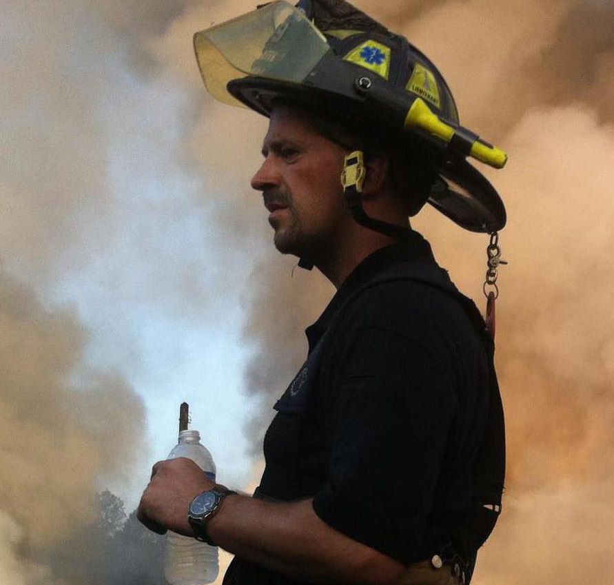 Whitley City Fire Lt. Artie Hill as seen in a photo posted on his Facebook page.