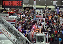 While attending trade shows, fire chiefs and firefighters can visit with manufacturers and have one-on-one time with the latest innovations. While attending trade shows, fire chiefs and firefighters can visit with manufacturers and have one-on-one time with the latest innovations.