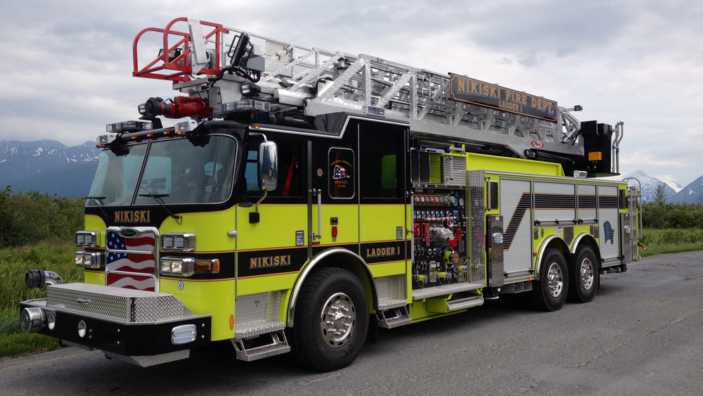 Showcase Alaska Dept. Aerial With Traditions Firehouse