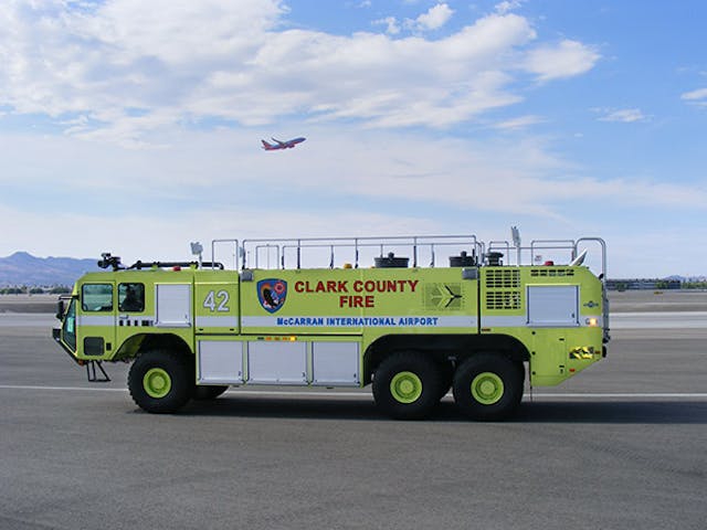 Oshkosh Airport Products Group delivered its 1,000th Oshkosh&circledR; Striker&circledR; Aircraft Rescue and Fire Fighting (ARFF) vehicle; the vehicle was placed into service at McCarran International Airport in Las Vegas, Nev. Where it will serve alongside the first Striker 8 x 8 ever manufactured.