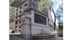 After the line-of-duty death of FDNY Deputy Chief Charles Washington Krueger on Feb. 14, 1908, a call for a fitting monument began. The idea expanded to include all firemen killed, not just the chief. Fundraising went on for years until the present memorial was constructed and dedicated in 1913. The monument even has a tablet recognizing the bravery and service of fire horses.