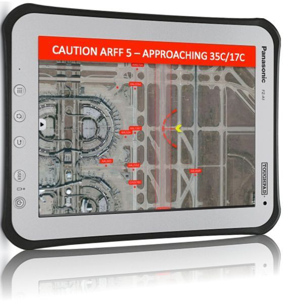 INDMEX Aviation's SurfPAD Runway Incursion Warning System powered by eSQUIDER
