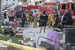 This is the scene on the boardwalk after people were struck.