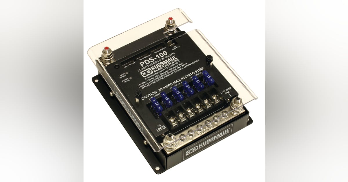 Kussmaul Offers Programmable Power Distribution System | Firehouse