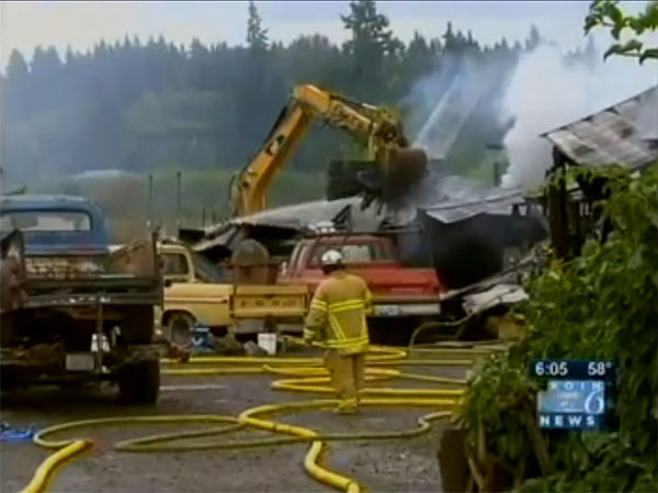 Classic Cars Destroyed in Washington Barn Fire | Firehouse