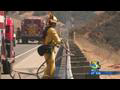 Cal Fire Fights Blaze During Red Flag Warning | Firehouse