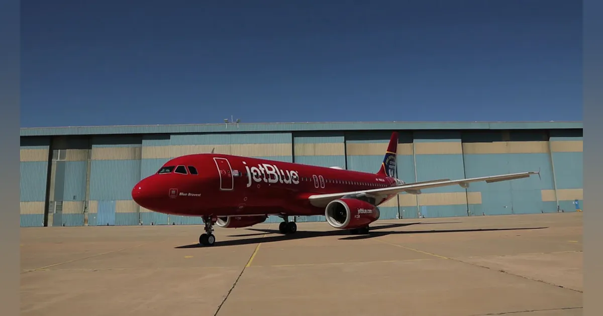 Jetblue Firefighting JetBlue Airplance Dedicated to FDNY Firefighter | Firehouse