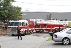 The Fitchburg and Leominster fire departments in Massachusetts are mutual aid partners. When either city has a working fire, the other city responds on the first alarm assignment.