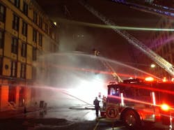 This building was undergoing renovations. This building was undergoing renovations.