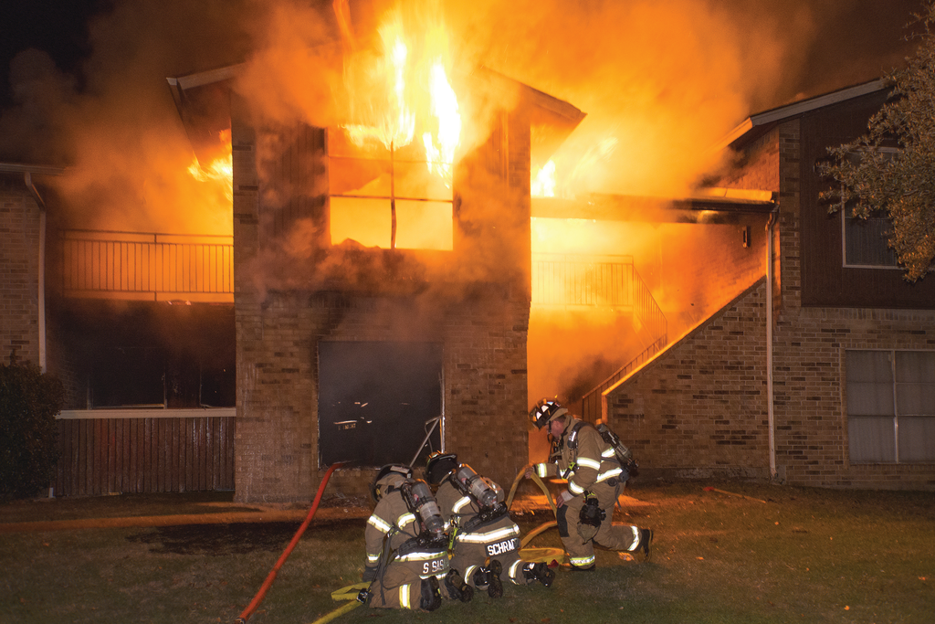 Four apartments were destroyed and four others sustained smoke and or water damage.