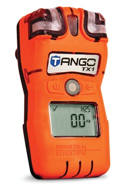 INDUSTRIAL SCIENTIFIC CORP. offers the Tango TX1 single-gas monitor. INDUSTRIAL SCIENTIFIC CORP. offers the Tango TX1 single-gas monitor.