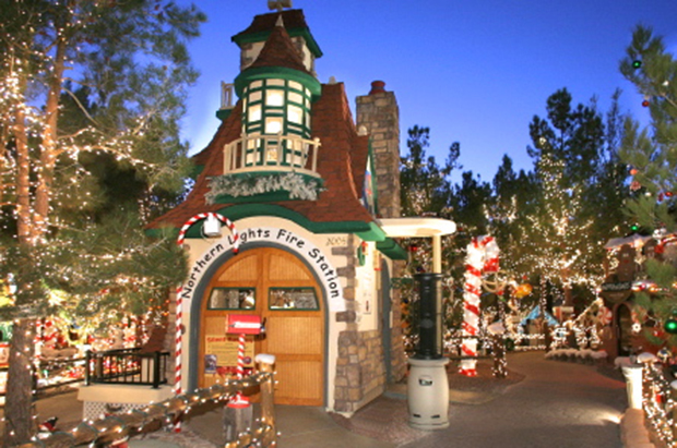 The Northern Lights Firehouse is staffed by North Las Vegas firefighters.