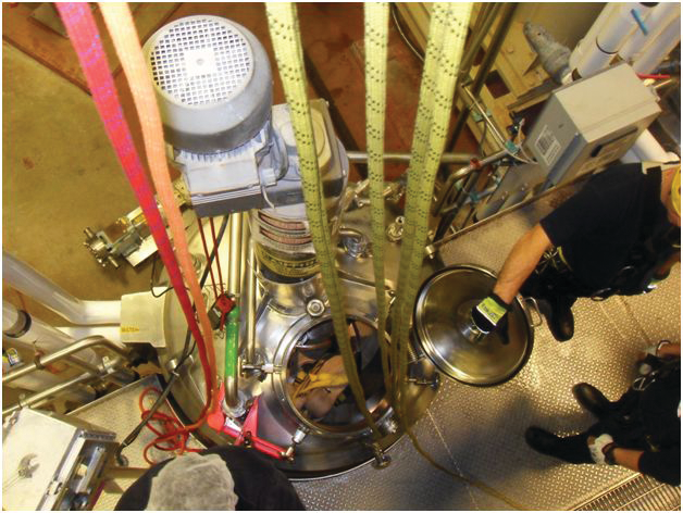 Photo 2. Continuing education in technical rescue is a must for skill enhancement.