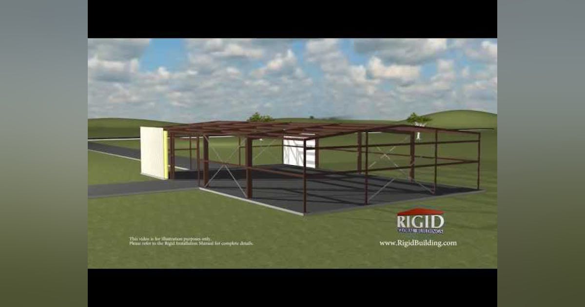 Rigid Global Buildings Installation / Erection of a Metal Building