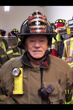 Firefighter Terry Guss