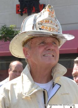 Boston Fire Chief John Hasson has been named interim fire commissioner.