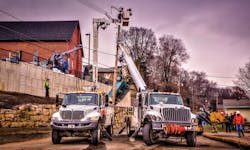 Firefighters found a vehicle that had gone through the protective barrier gates of a church parking lot and plummeted down a bluff. Firefighters found a vehicle that had gone through the protective barrier gates of a church parking lot and plummeted down a bluff.