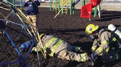 Training should be conducted by members of all levels. Officers and senior firefighters can assist younger, inexperienced members with sharpening their skills.