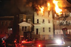 Fire departments that protect congested urban and suburban areas frequently encounter fires in structures that are built alongside one another. Extension into adjoining or nearby structures must be considered as an early possibility.