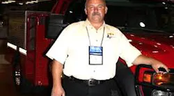 Jimmy Matus, 52, was named an honorary West firefighter followng the explosion. The owner of fire truck builder Westex jumped into action with firefighters on that tragic April day.