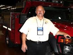 Jimmy Matus, 52, was named an honorary West firefighter followng the explosion. The owner of fire truck builder Westex jumped into action with firefighters on that tragic April day.