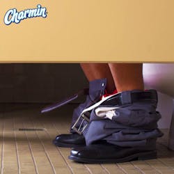 Charmin is out to save the butts of the nation's responders. Charmin is out to save the butts of the nation's responders.