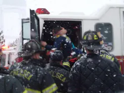 The driver of the engine is removed from the cab.