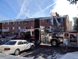 Baltimore County firefighters busy Wednesday morning. Baltimore County firefighters busy Wednesday morning.